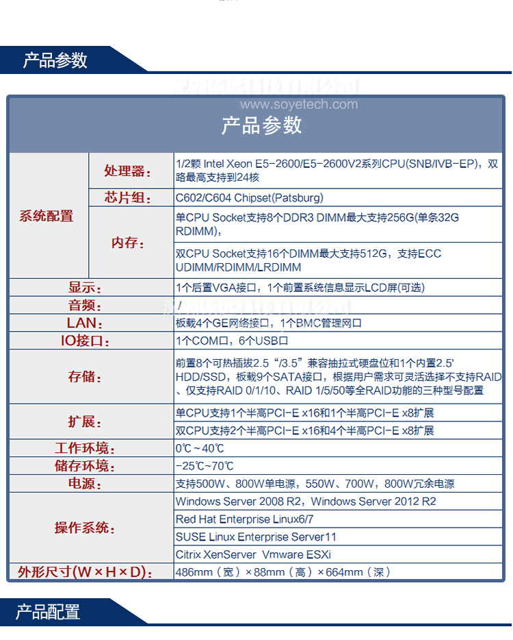 研祥聚焦行業(yè) 高效實用EIS-2205E 機架服務(wù)器