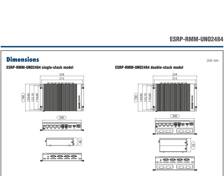 研華ESRP-RMM-UNO2484 ESRP-RMM series help to power up your IoT solution with asset management edge gateways by WISE-DeviceOn. Enable a reliable device operation.