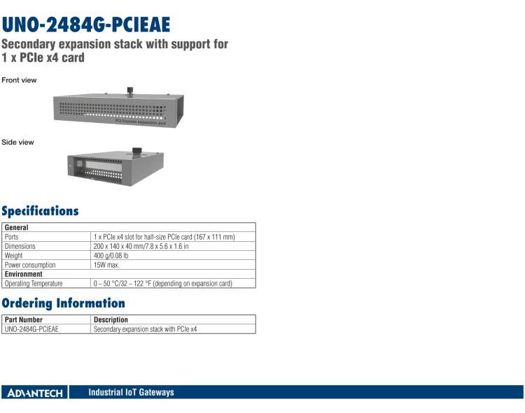 研華ESRP-RMM-UNO2484 ESRP-RMM series help to power up your IoT solution with asset management edge gateways by WISE-DeviceOn. Enable a reliable device operation.