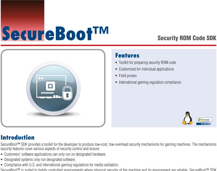 研華SecureBoot Security ROM Code SDK