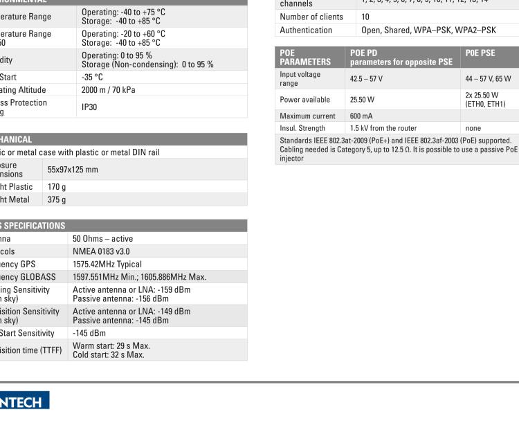 研華BB-SR30500320 SmartFlex, NAM, 2x Ethernet, 1x RS232, 1x RS485, Metal, Without Accessories