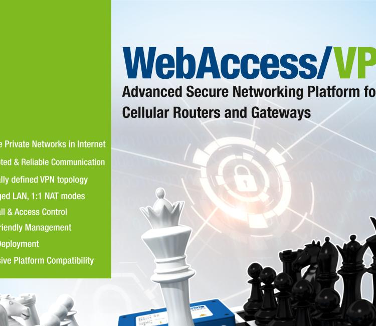 研華VPN-SW-50 Advanced Secure Networking Platform - VPN management solution - License for 50 routers and 10 VPN clients