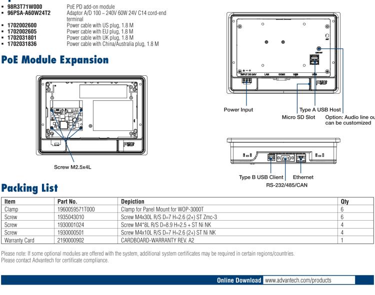 研華TPC-71W 7寸觸摸屏電腦，搭載ARM Cortex?-A9處理器