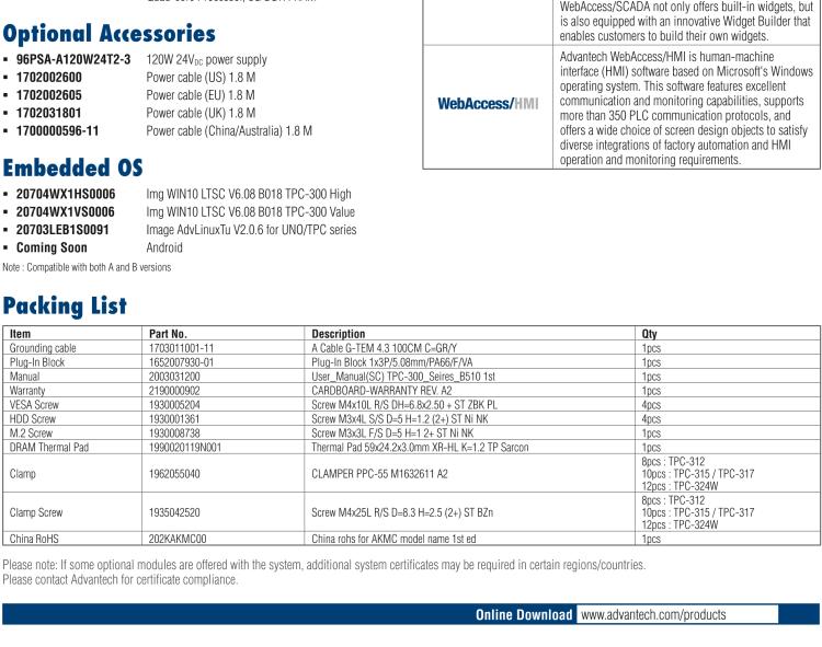 研華TPC-317 17" SXGA TFT LED LCD工業(yè)平板電腦，搭載第八代Intel?Core?i3/ i5/ i7處理器，內(nèi)置8G DDR4 RAM