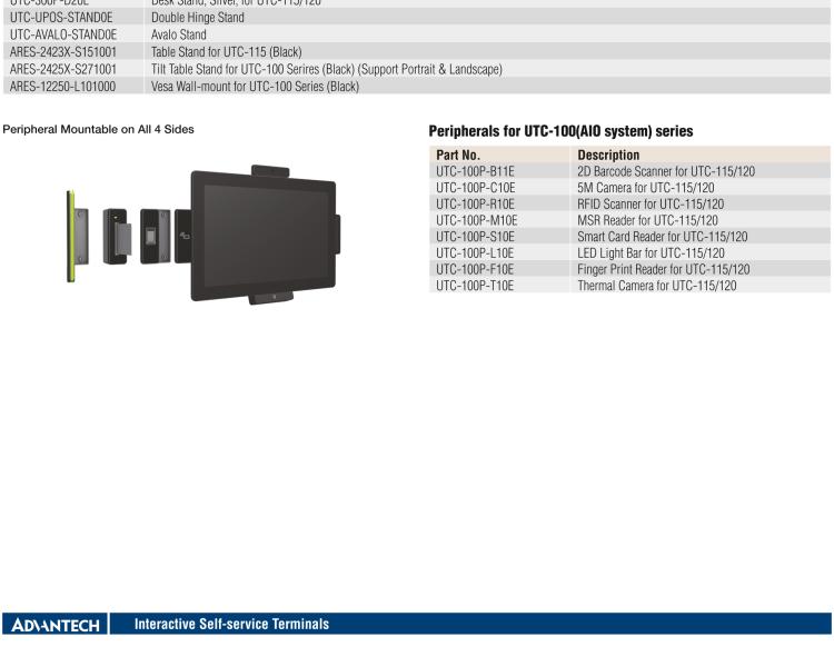 研華UTC-115H 15.6" 多功能觸控一體機(jī)，搭載 Intel? Core? i5-8365UE