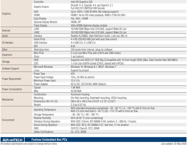 研華EPD-ARK-2250L 研華EPD專(zhuān)用應(yīng)用服務(wù)器，高級(jí)版。Intel i7，1TB SATA，16G DDR4。