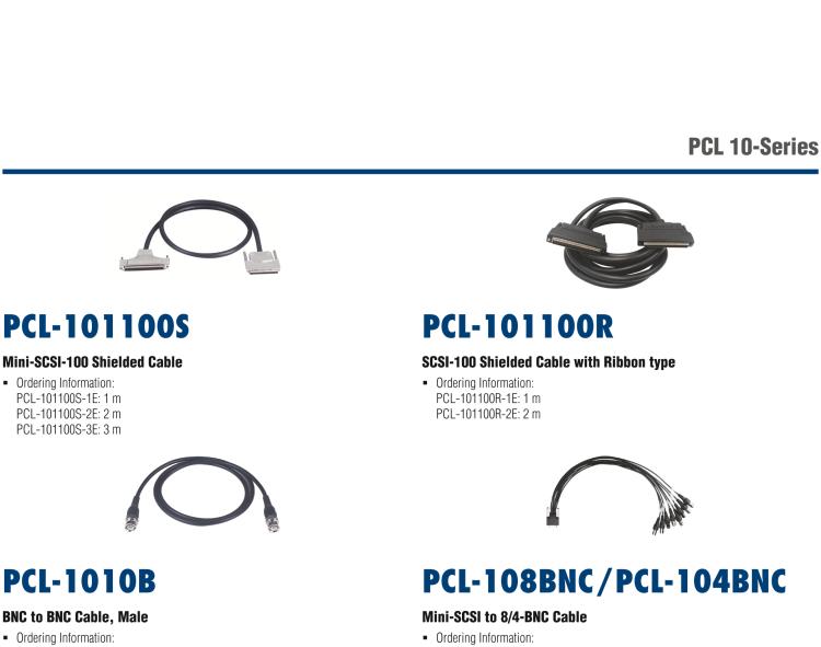 研華PCL-10150 1.2m, IDC-50扁平線纜